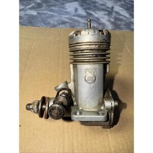 Vintage Fox 35 Model Plane Engine Untested, Maybe For Parts And Repair